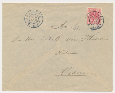 Grootrondstempel Everdingen - Vianen 1912