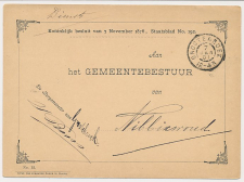 Grootrondstempel Grootebroek - Nibbixwoud 1901