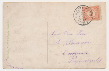 Grootrondstempel Groote Lindt - Papendrecht 1915