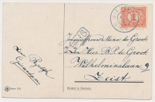 Grootrondstempel Giessendam 1916