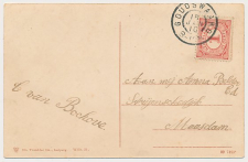 Grootrondstempel Goudswaard - Maasdam 1910