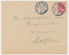 Grootrondstempel Gramsbergen - Dalfsen 1917