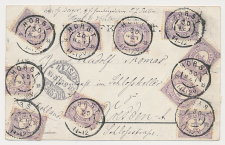 Grootrondstempel Horst - Dresden Duitsland 1903