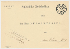 Grootrondstempel Hardenberg - Den Ham 1903