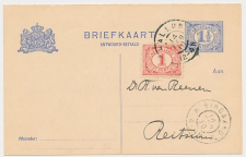 Grootrondstempel Hallum - Birdaard - Reitsum 1910