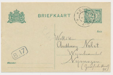 Grootrondstempel Horn 1916