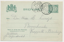 Ossendrecht - Grootrondstempel Huijbergen - Kappelle 1908