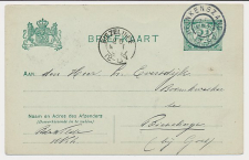 Grootrondstempel Heinkenszand - Biezelinge 1909