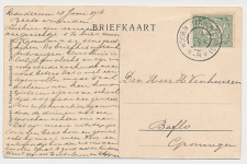 Grootrondstempel Hoorn (Terschelling) - Baflo 1916