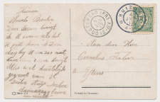 Grootrondstempel Huizum - Oosterend 1912