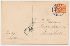 Grootrondstempel Hellendoorn 1925 - Laat gebruik