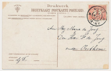 Grootrondstempel IJlst - Oosthem 1907