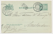 Grootrondstempel Joure 1905
