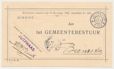Grootrondstempel Jutphaas - Beemster 1910