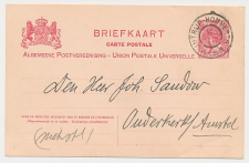 Grootrondstempel Jutrijp-Hommerts - Ouderkerk a.d. Amstel 1911