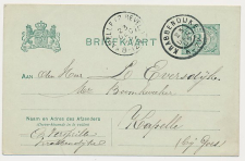 Grootrondstempel Krabbendijke - Kapelle 1905