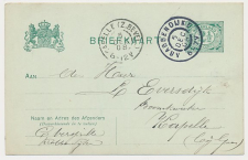 Grootrondstempel Krabbendijke - Kapelle 1908