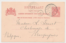 Grootrondstempel Kerkraede - Bracquegnies Belgie 1905