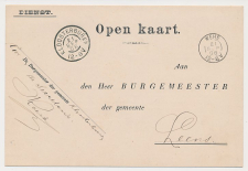 Grootrondstempel Kloosterburen - Wehe - Leens 1906