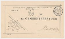 Middelie - Grootrondstempel Kwasijk - Beemster 1910
