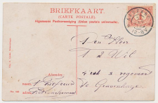 Grootrondstempel Kadzand 1912