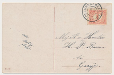 Grootrondstempel Kollumerzwaag - Garijp 1910