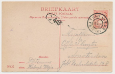 Grootrondstempel Katwijk A/D Rijn 1908