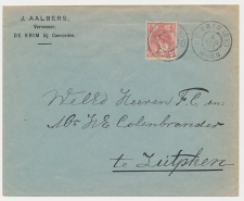 Grootrondstempel De Krim 1906