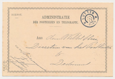 Grootrondstempel Lutten - Dedemsvaart 1917