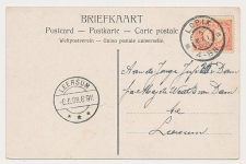 Grootrondstempel Lopik - Leersum 1908