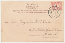 Grootrondstempel De Lier - Naaldwijk 1903