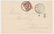 Grootrondstempel De Lutte - Hilversum 1905