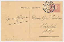 Grootrondstempel Lunteren - Hoogkerk 1915