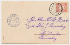 Grootrondstempel Leerbroek - Waardenburg 1912