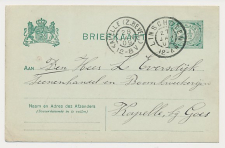 Grootrondstempel Linschoten - Kapelle 1909