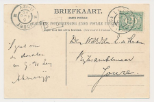 Grootrondstempel De Lutte - Joure 1906