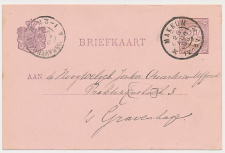 Grootrondstempel Makkum 1896