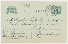 Grootrondstempel Middelharnis 1908