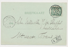 Idsegahuizum - Grootrondstempel Makkum 1904