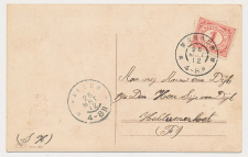 Grootrondstempel Marrum - Hallumerhoek 1912