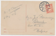 Grootrondstempel Marken - Deurle Belgie 1909
