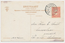 Grootrondstempel Middenbeemster - Schermer 1907
