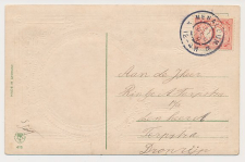 Grootrondstempel Menaldum - Dronrijp 1912