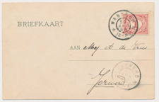 Grootrondstempel Mantgum - Jorwerd 1906