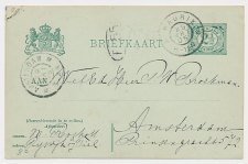 Rijswijk - Grootrondstempel Maurik 1905