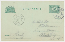 Grootrondstempel Mook - Weurt 1911