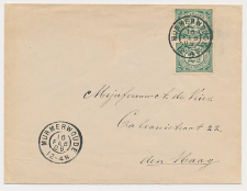 Grootrondstempel Murmerwoude 1909