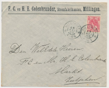 Grootrondstempel Millingen 1908
