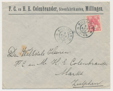 Grootrondstempel Millingen 1908