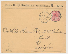 Grootrondstempel Millingen 1905